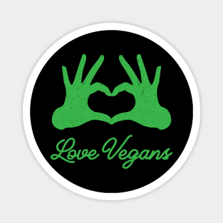 Love Vegans Magnet